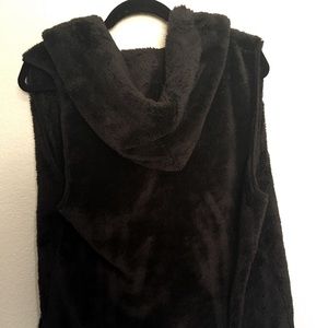 Dylan | Faux Fur Hooded Vest